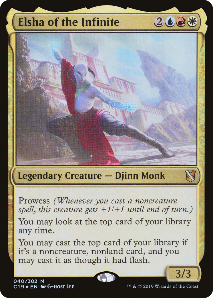 Elsha of the Infinite (C19-040) - Commander 2019 Foil - Premium MTG Single from Wizards of the Coast - Just $0.08! Shop now at Game Crave Tournament Store
