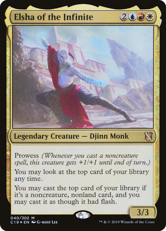 Elsha of the Infinite (C19-040) - Commander 2019 Foil - Premium MTG Single from Wizards of the Coast - Just $0.08! Shop now at Game Crave Tournament Store