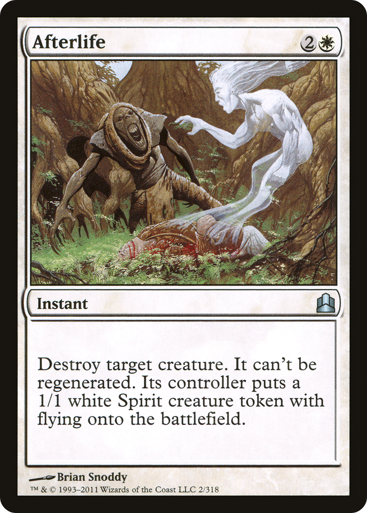 Afterlife (CMD-002) - Commander 2011 - Premium MTG Single from Wizards of the Coast - Just $0.08! Shop now at Game Crave Tournament Store