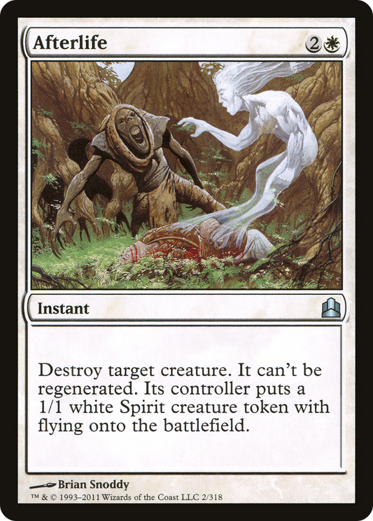 Afterlife (CMD-002) - Commander 2011 - Premium MTG Single from Wizards of the Coast - Just $0.08! Shop now at Game Crave Tournament Store