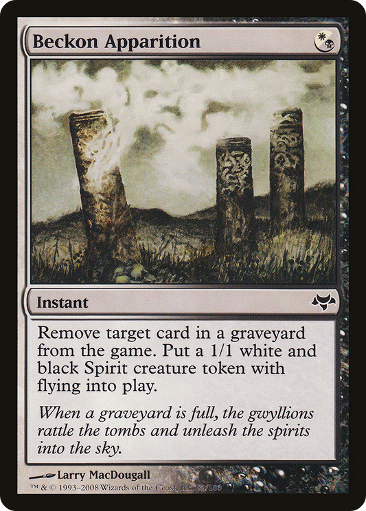Beckon Apparition (EVE-082) - Eventide - Premium MTG Single from Wizards of the Coast - Just $0.25! Shop now at Game Crave Tournament Store