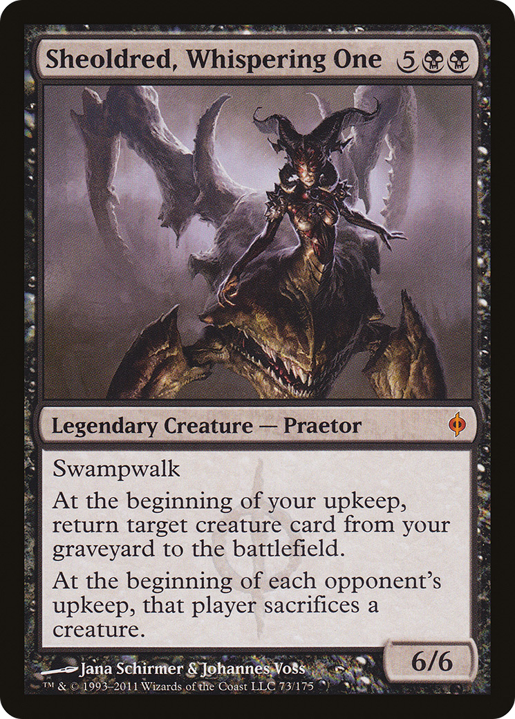 Sheoldred, Whispering One (NPH-073) - New Phyrexia - Premium MTG Single from Wizards of the Coast - Just $4.16! Shop now at Game Crave Tournament Store