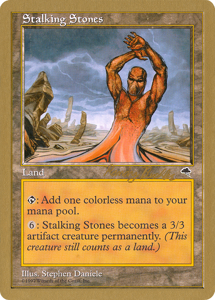 Stalking Stones (WC98-RB327) - World Championship Decks 1998 - Premium MTG Single from Wizards of the Coast - Just $0.08! Shop now at Game Crave Tournament Store