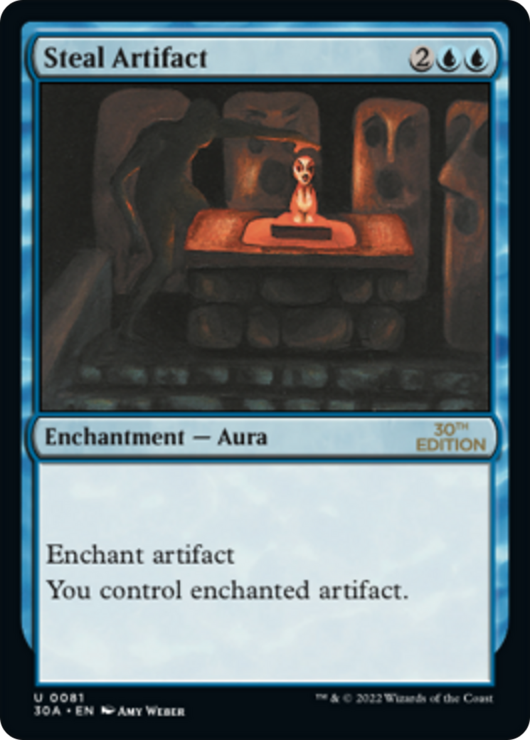 Steal Artifact (30A-081) - 30th Anniversary Edition - Premium MTG Single from Wizards of the Coast - Just $1.15! Shop now at Game Crave Tournament Store