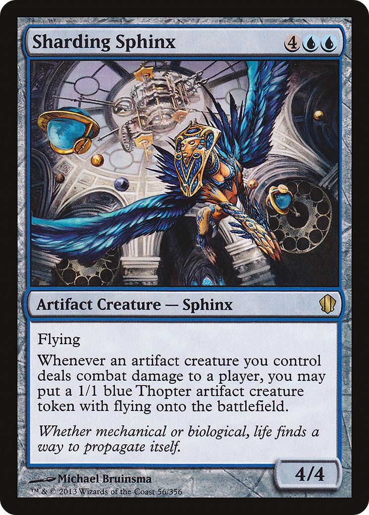 Sharding Sphinx (C13-056) - Commander 2013 - Premium MTG Single from Wizards of the Coast - Just $0.08! Shop now at Game Crave Tournament Store