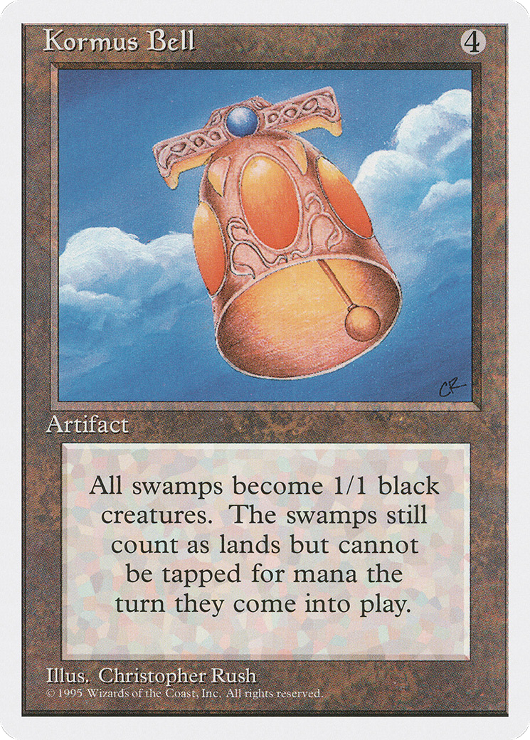 Kormus Bell (4ED-332) - Fourth Edition - Premium MTG Single from Wizards of the Coast - Just $0.37! Shop now at Game Crave Tournament Store