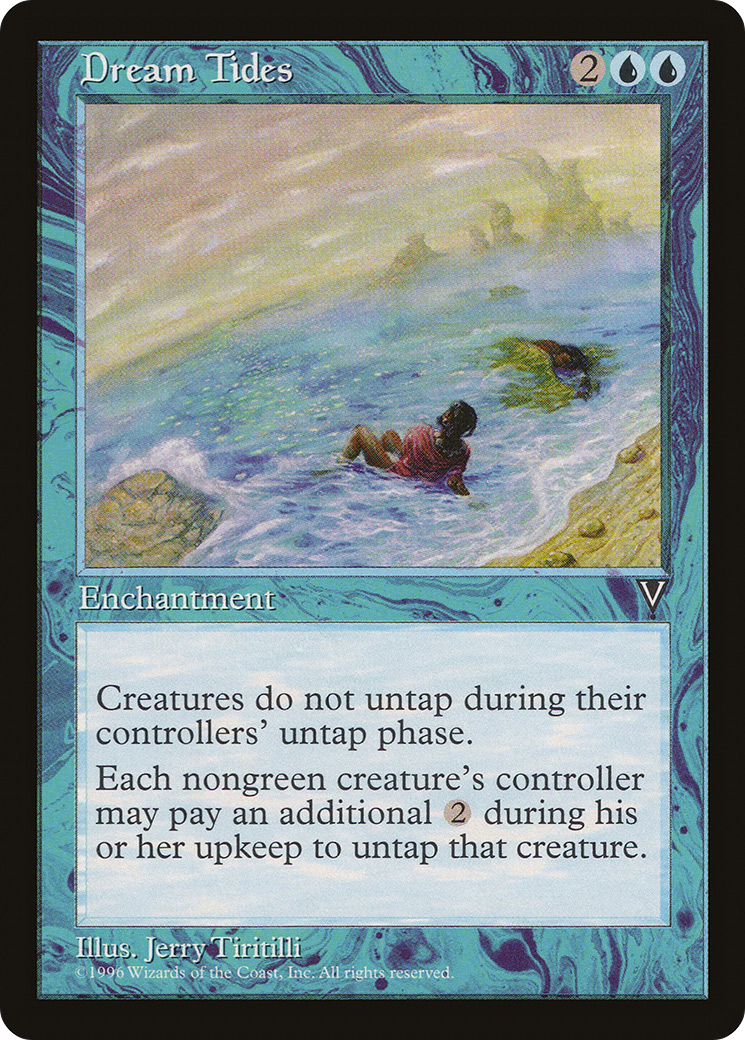 Dream Tides (VIS-031) - Visions - Premium MTG Single from Wizards of the Coast - Just $0.08! Shop now at Game Crave Tournament Store