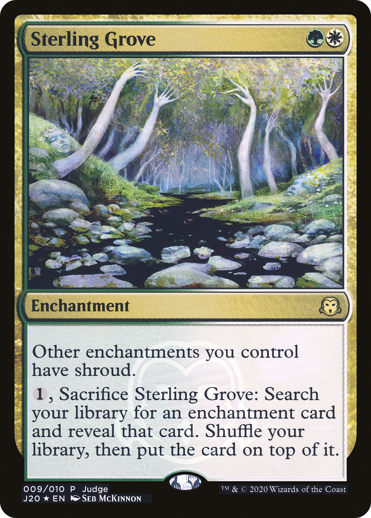 Sterling Grove (J20-009) - Judge Gift Cards 2020 Foil - Premium MTG Single from Wizards of the Coast - Just $1.85! Shop now at Game Crave Tournament Store