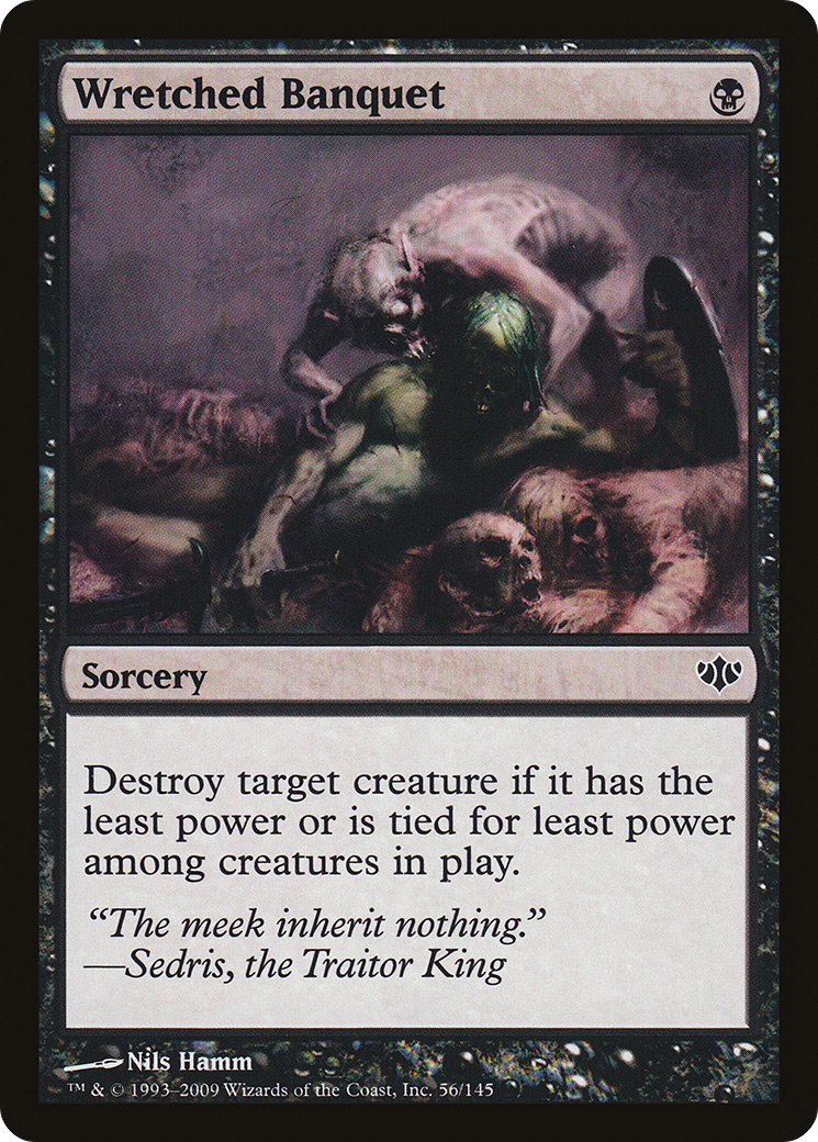 Wretched Banquet (CON-056) - Conflux Foil - Premium MTG Single from Wizards of the Coast - Just $0.11! Shop now at Game Crave Tournament Store