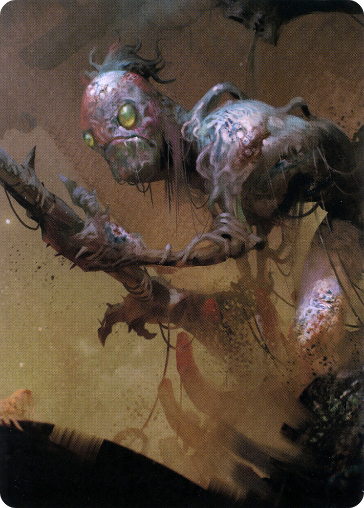 Mold Folk // Mold Folk (ACLB-023) - Battle for Baldur's Gate Art Series (Borderless) - Premium MTG Single from Wizards of the Coast - Just $0! Shop now at Game Crave Tournament Store
