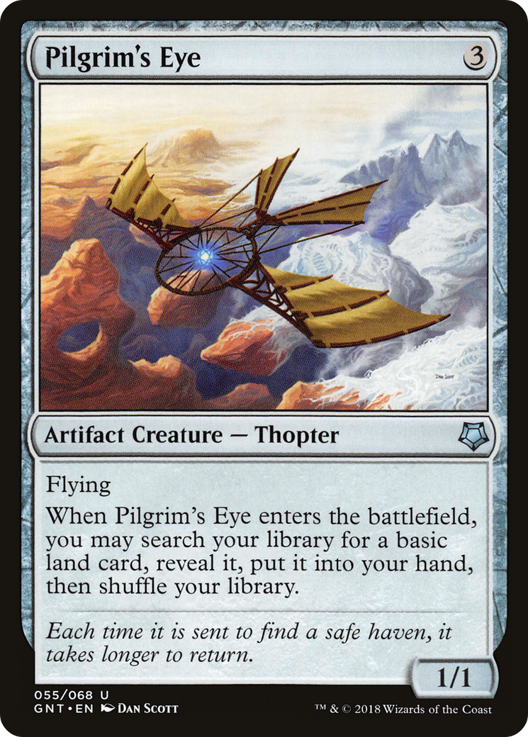 Pilgrim's Eye (GNT-055) - Game Night - Premium MTG Single from Wizards of the Coast - Just $0.24! Shop now at Game Crave Tournament Store