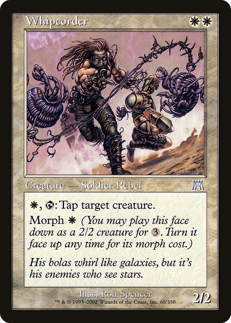 Whipcorder (ONS-060) - Onslaught Foil - Premium MTG Single from Wizards of the Coast - Just $2.64! Shop now at Game Crave Tournament Store
