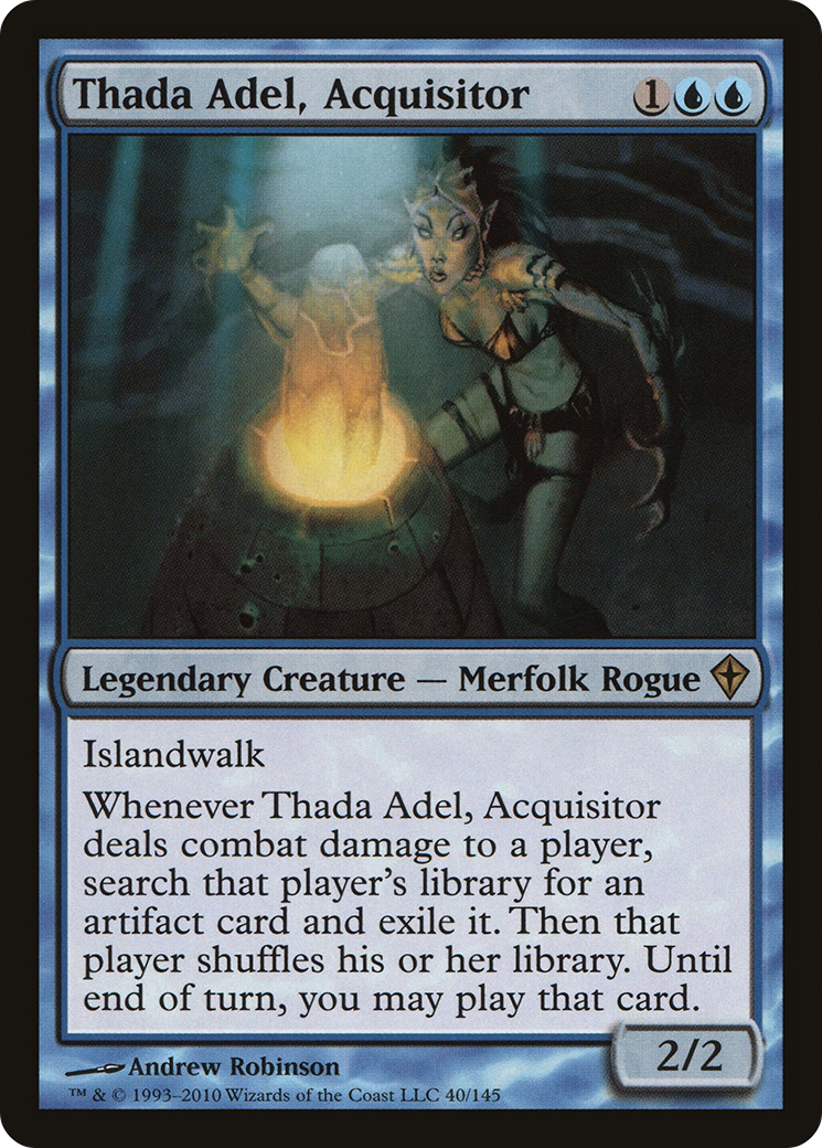 Thada Adel, Acquisitor (WWK-040) - Worldwake - Premium MTG Single from Wizards of the Coast - Just $8.77! Shop now at Game Crave Tournament Store