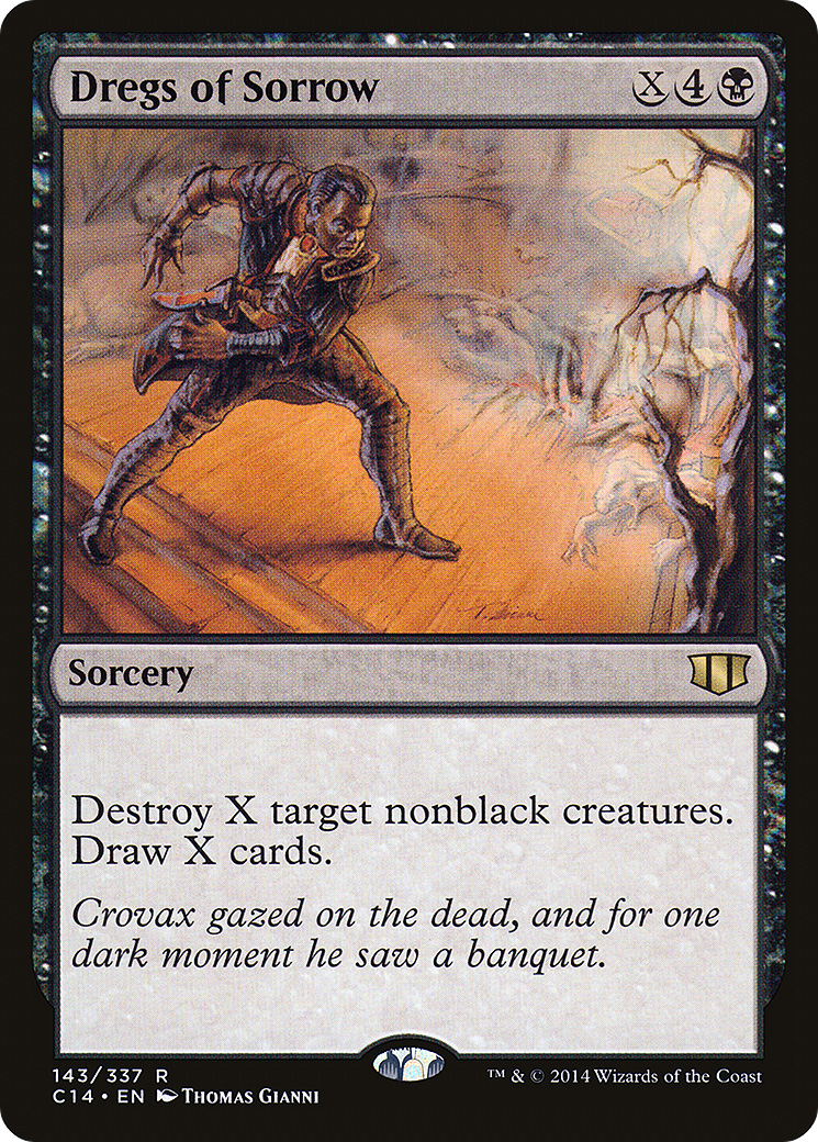 Dregs of Sorrow (C14-143) - Commander 2014 - Premium MTG Single from Wizards of the Coast - Just $0.09! Shop now at Game Crave Tournament Store