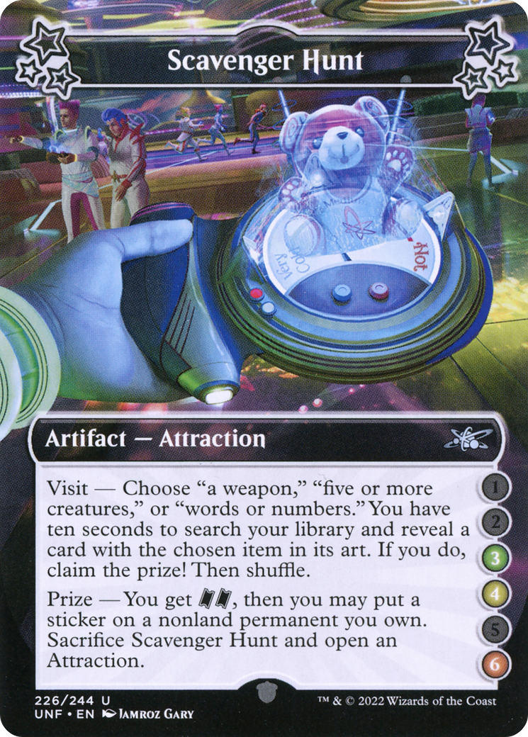 Scavenger Hunt (UNF-226D) - Unfinity - Premium MTG Single from Wizards of the Coast - Just $0.25! Shop now at Game Crave Tournament Store