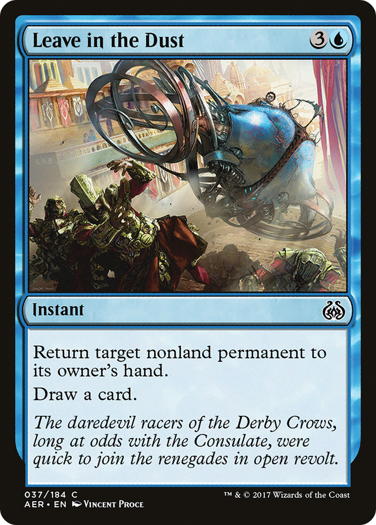 Leave in the Dust (AER-037) - Aether Revolt Foil - Premium MTG Single from Wizards of the Coast - Just $0.08! Shop now at Game Crave Tournament Store