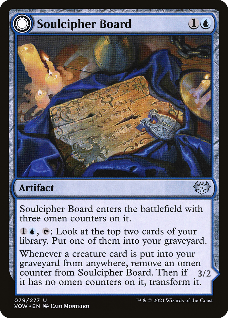 Soulcipher Board // Cipherbound Spirit (VOW-079) - Innistrad: Crimson Vow: (Double Faced Transform) - Premium MTG Single from Wizards of the Coast - Just $0.08! Shop now at Game Crave Tournament Store