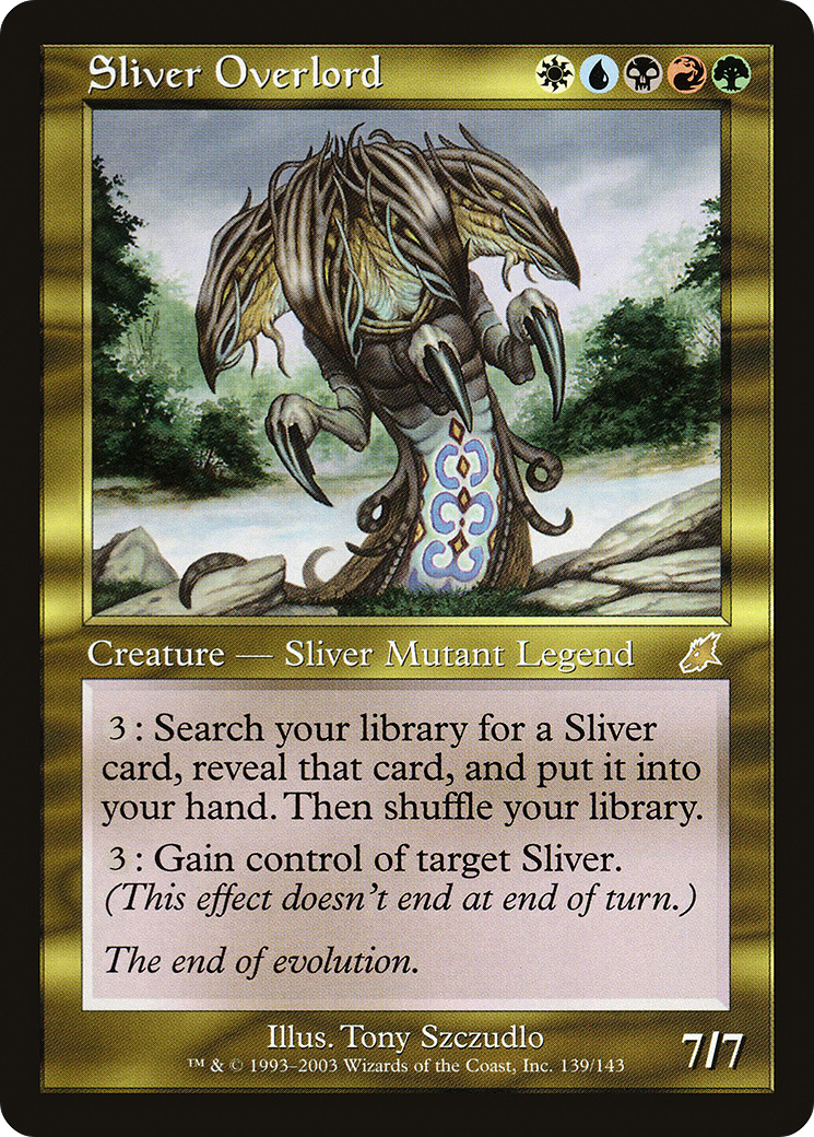 Sliver Overlord (SCG-139) - Scourge - Premium MTG Single from Wizards of the Coast - Just $13.29! Shop now at Game Crave Tournament Store