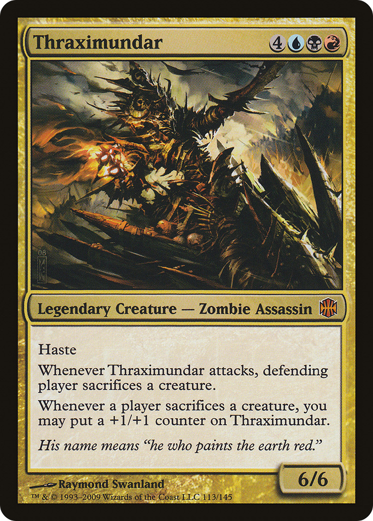 Thraximundar (ARB-113) - Alara Reborn - Premium MTG Single from Wizards of the Coast - Just $0.39! Shop now at Game Crave Tournament Store