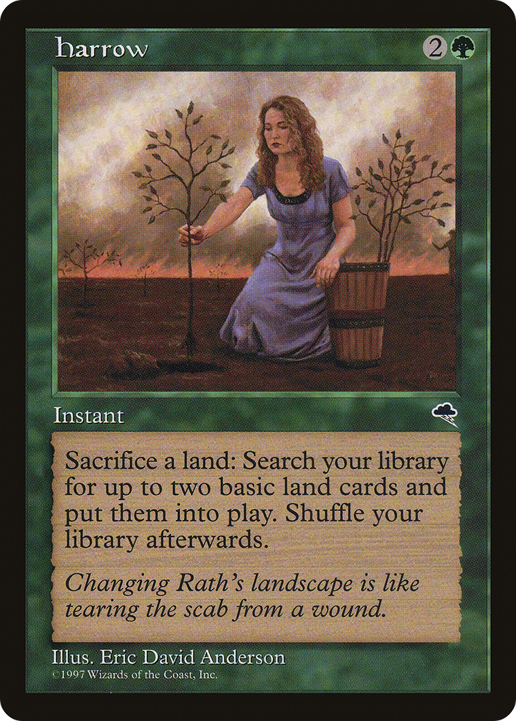 Harrow (TMP-230) - Tempest - Premium MTG Single from Wizards of the Coast - Just $0.48! Shop now at Game Crave Tournament Store