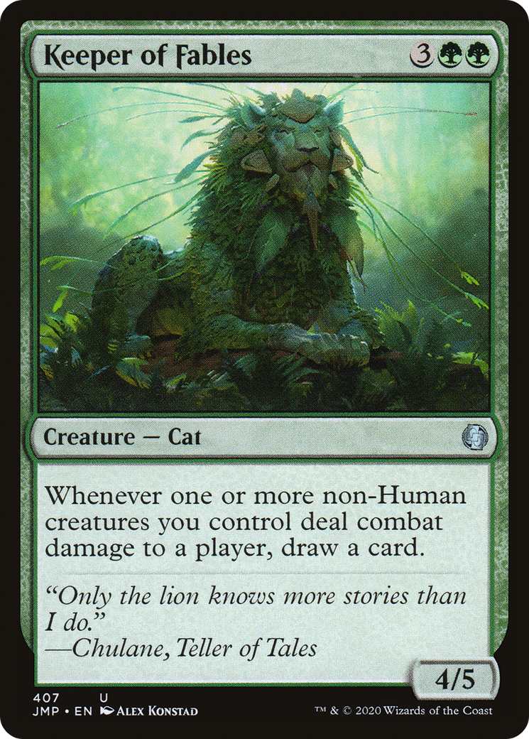 Keeper of Fables (JMP-407) - Jumpstart - Premium MTG Single from Wizards of the Coast - Just $0.25! Shop now at Game Crave Tournament Store