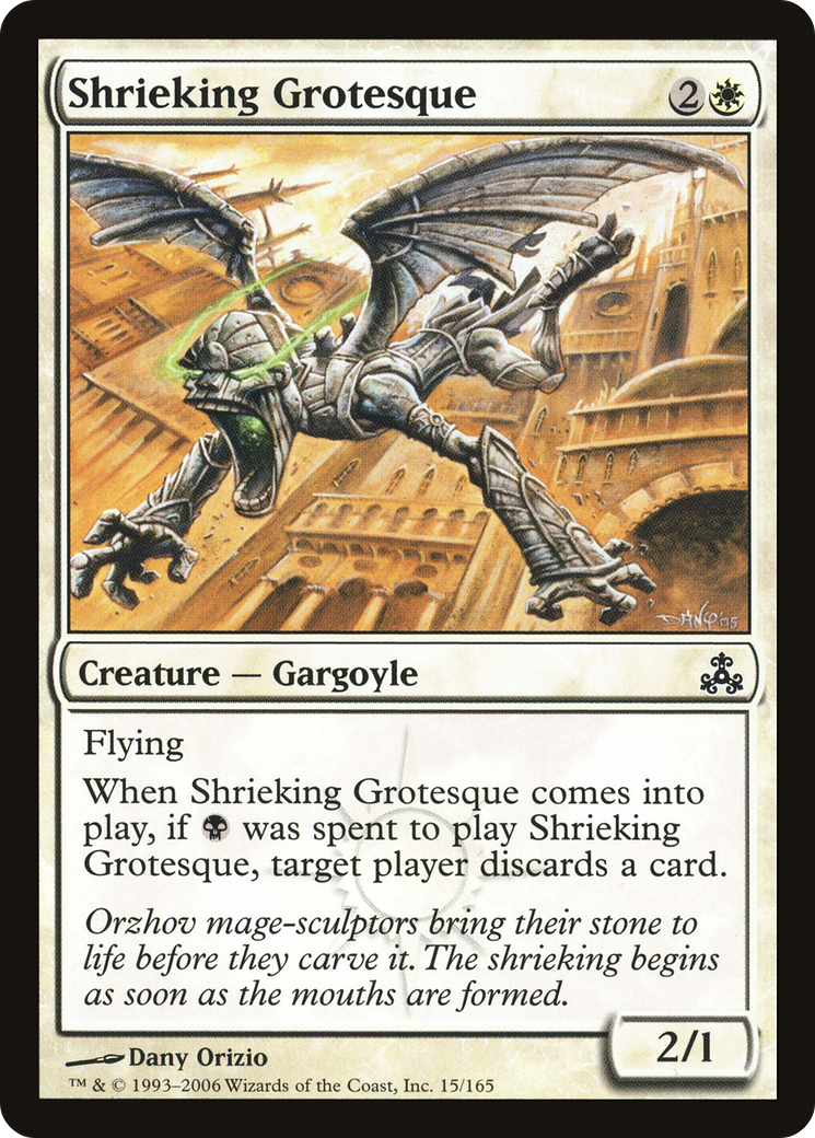 Shrieking Grotesque (GPT-015) - Guildpact Foil - Premium MTG Single from Wizards of the Coast - Just $0.08! Shop now at Game Crave Tournament Store