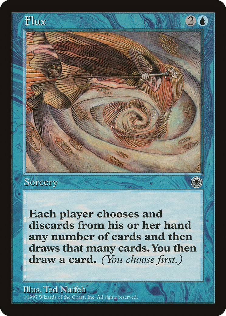 Flux (POR-055) - Portal - Premium MTG Single from Wizards of the Coast - Just $0.48! Shop now at Game Crave Tournament Store