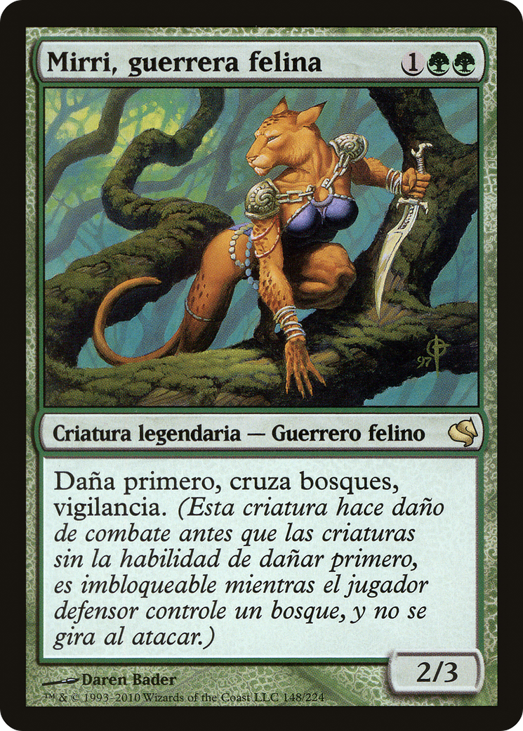 Mirri, Cat Warrior (PS11-148) - Salvat 2011 - Premium MTG Single from Wizards of the Coast - Just $0! Shop now at Game Crave Tournament Store
