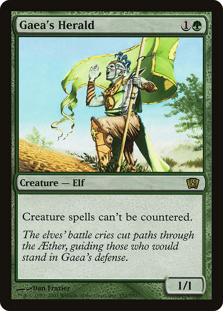 Gaea's Herald (8ED-252★) - Eighth Edition Foil - Premium MTG Single from Wizards of the Coast - Just $6.72! Shop now at Game Crave Tournament Store