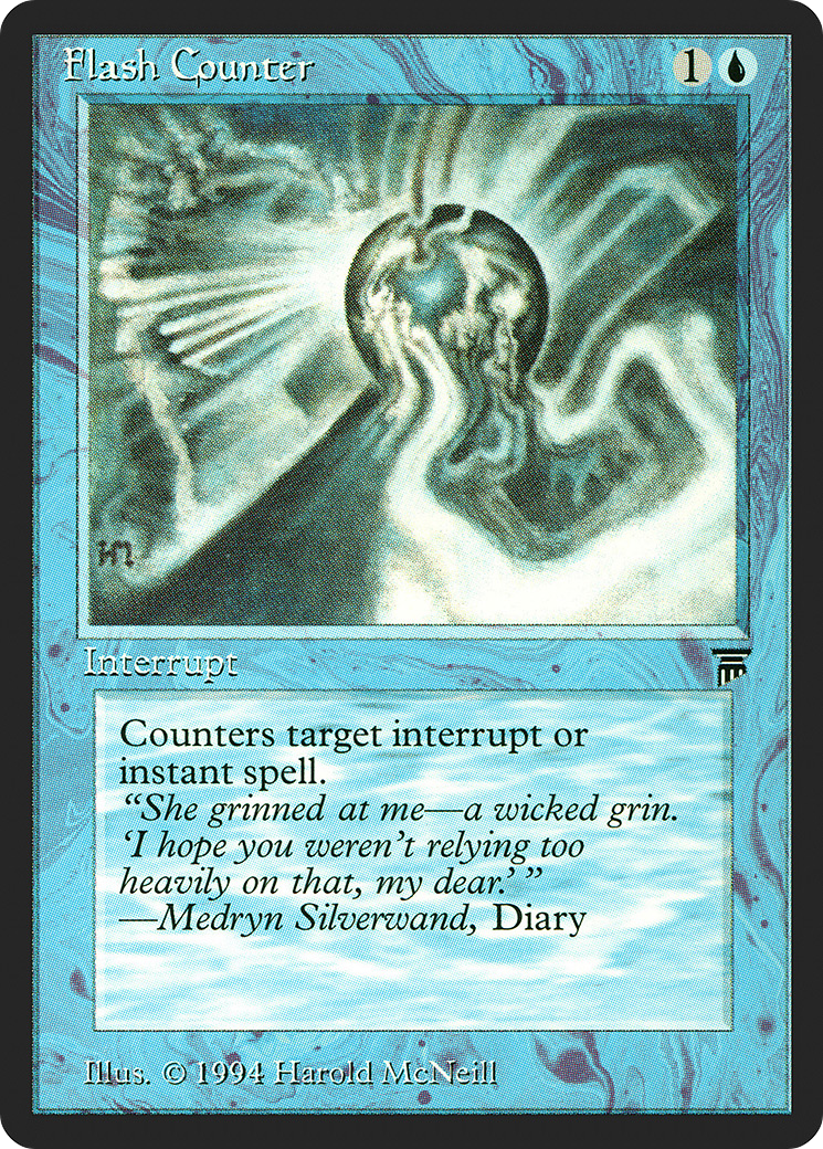 Flash Counter (LEG-056) - Legends - Premium MTG Single from Wizards of the Coast - Just $0.38! Shop now at Game Crave Tournament Store