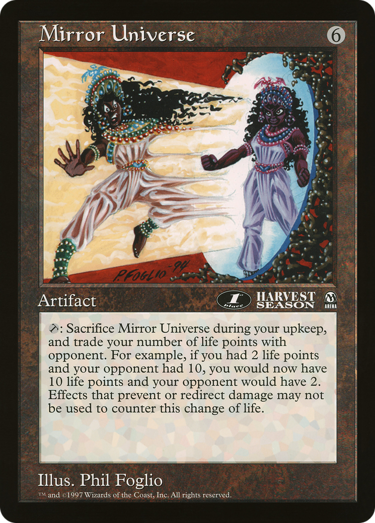 Mirror Universe (OLEP-016) - Oversized League Prizes - Premium MTG Single from Wizards of the Coast - Just $0! Shop now at Game Crave Tournament Store