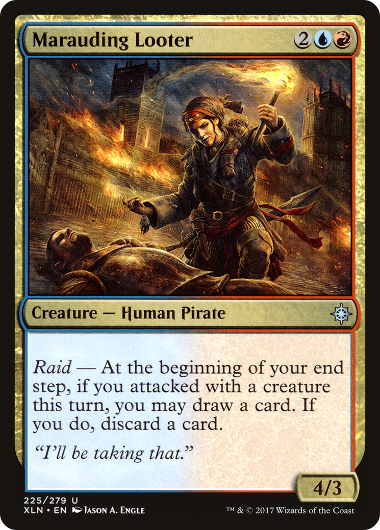 Marauding Looter (XLN-225) - Ixalan Foil - Premium MTG Single from Wizards of the Coast - Just $0.08! Shop now at Game Crave Tournament Store