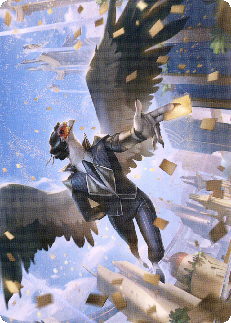 Skyboon Evangelist // Skyboon Evangelist (ASNC-051) - New Capenna Art Series (Borderless) Foil - Premium MTG Single from Wizards of the Coast - Just $0! Shop now at Game Crave Tournament Store