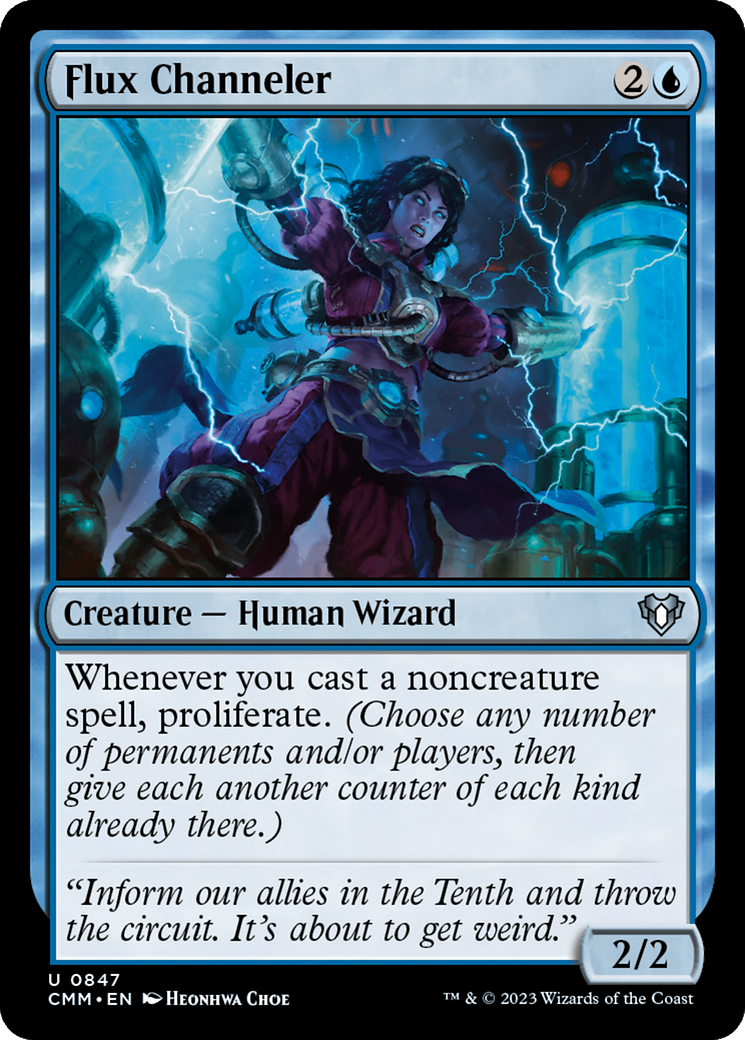 Flux Channeler (CMM-847) - Commander Masters - Premium MTG Single from Wizards of the Coast - Just $0.33! Shop now at Game Crave Tournament Store