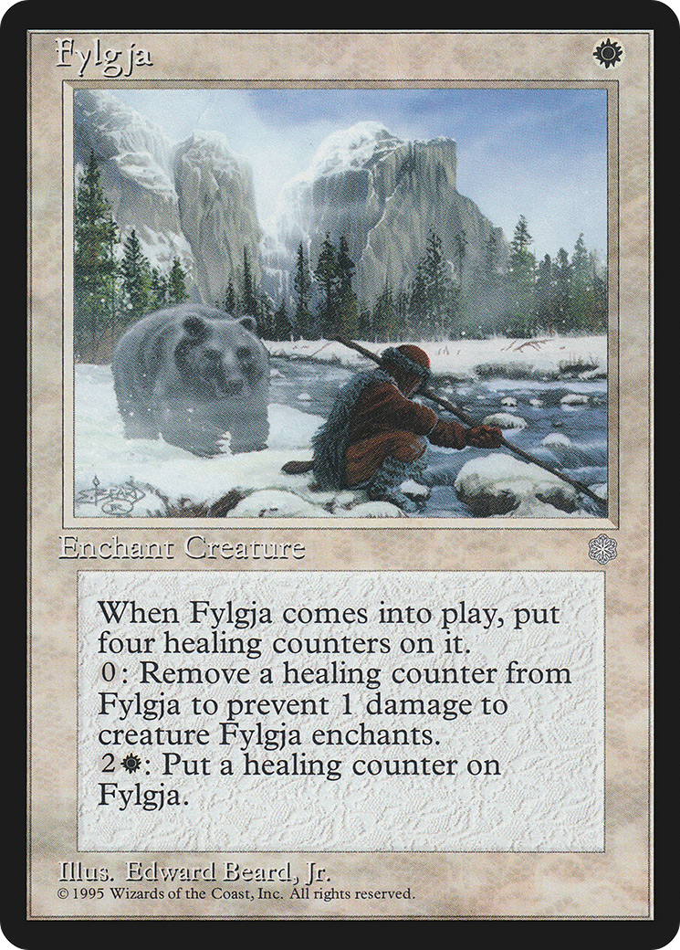 Fylgja (ICE-026) - Ice Age - Premium MTG Single from Wizards of the Coast - Just $0.25! Shop now at Game Crave Tournament Store