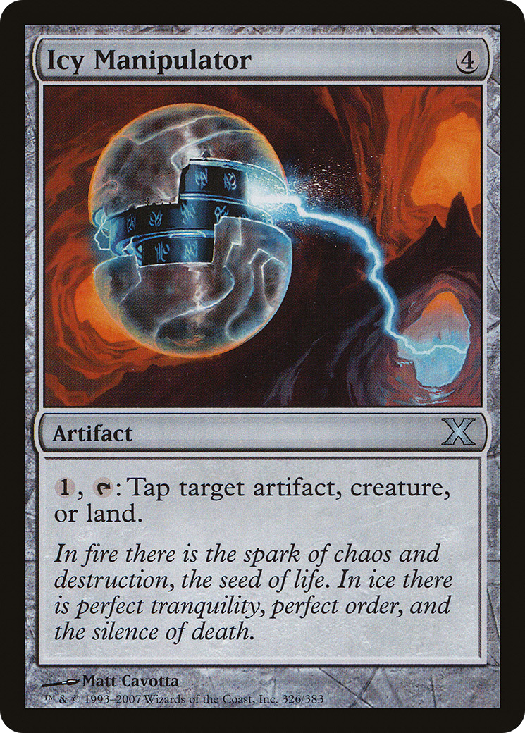 Icy Manipulator (10E-326) - Tenth Edition - Premium MTG Single from Wizards of the Coast - Just $0.08! Shop now at Game Crave Tournament Store