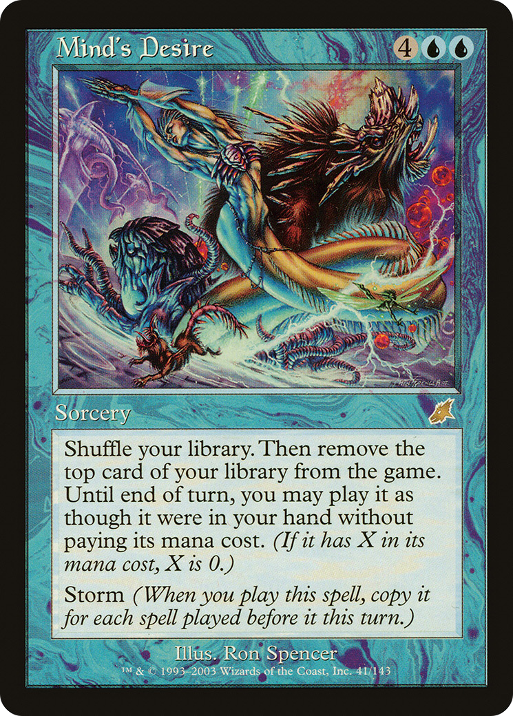 Mind's Desire (SCG-041) - Scourge Foil - Premium MTG Single from Wizards of the Coast - Just $15.45! Shop now at Game Crave Tournament Store
