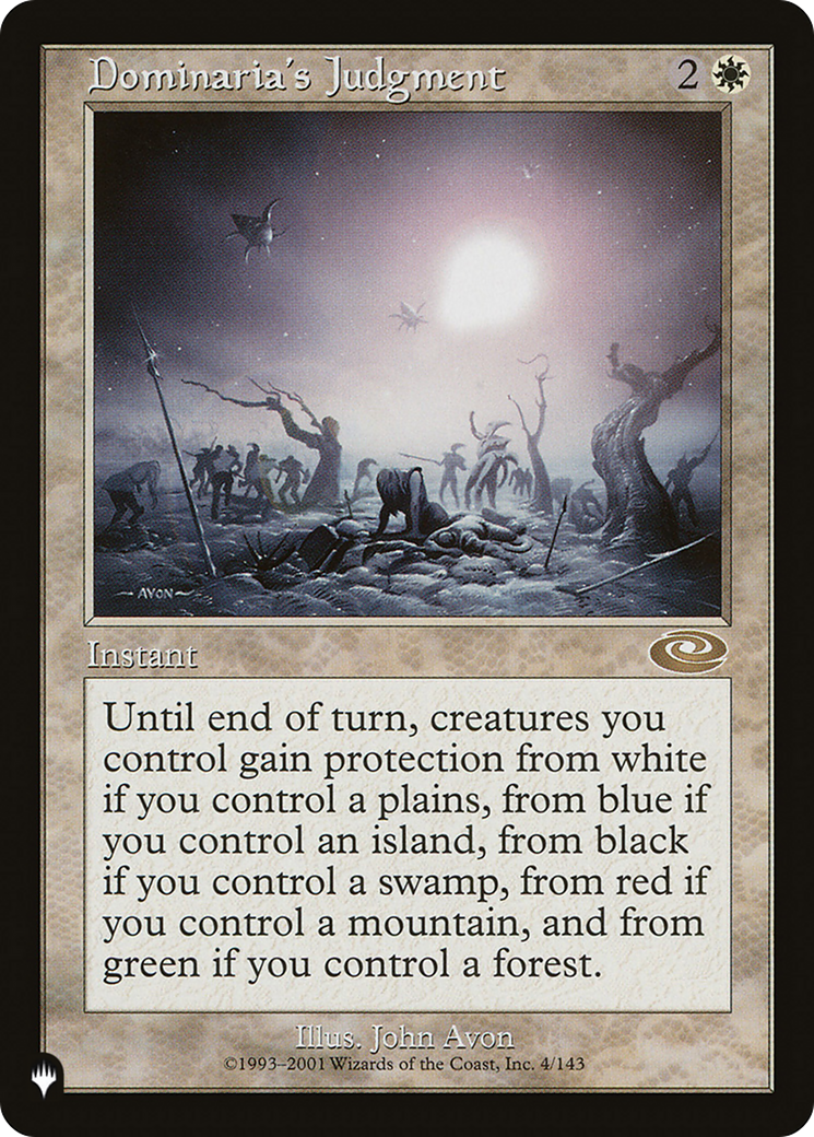 Dominaria's Judgment (PLIST-819) - The List - Premium MTG Single from Wizards of the Coast - Just $0.08! Shop now at Game Crave Tournament Store