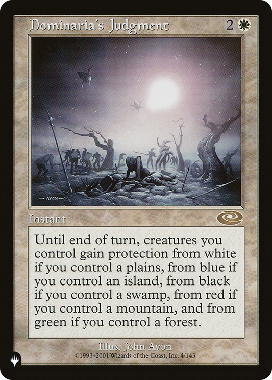 Dominaria's Judgment (PLIST-819) - The List - Premium MTG Single from Wizards of the Coast - Just $0.08! Shop now at Game Crave Tournament Store