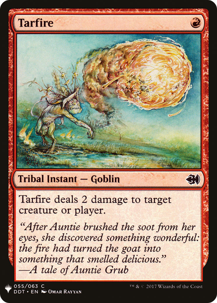 Tarfire (MB1-1078) - Mystery Booster - Premium MTG Single from Wizards of the Coast - Just $0.30! Shop now at Game Crave Tournament Store