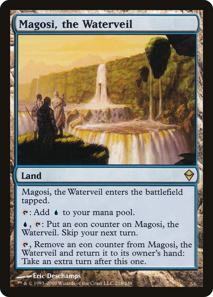 Magosi, the Waterveil (ZEN-218) - Zendikar - Premium MTG Single from Wizards of the Coast - Just $0.79! Shop now at Game Crave Tournament Store