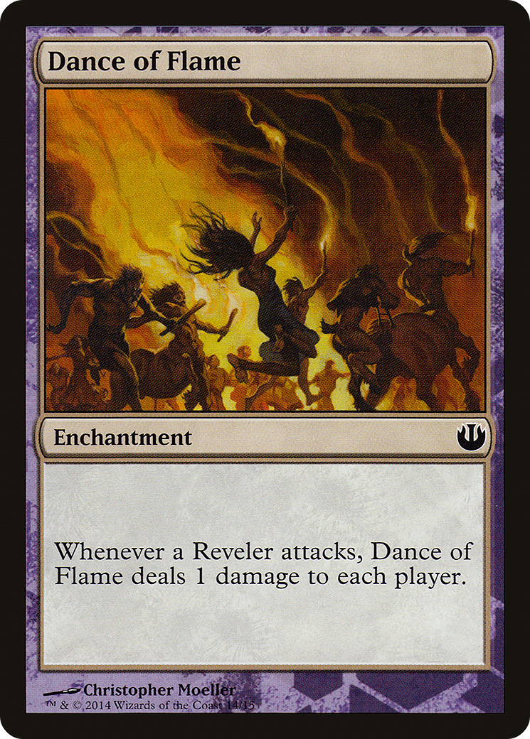 Dance of Flame (TDAG-014) - Defeat a God - Premium MTG Single from Wizards of the Coast - Just $0.08! Shop now at Game Crave Tournament Store