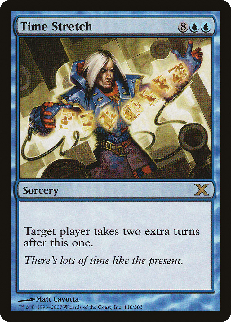 Time Stretch (10E-118) - Tenth Edition - Premium MTG Single from Wizards of the Coast - Just $0.87! Shop now at Game Crave Tournament Store