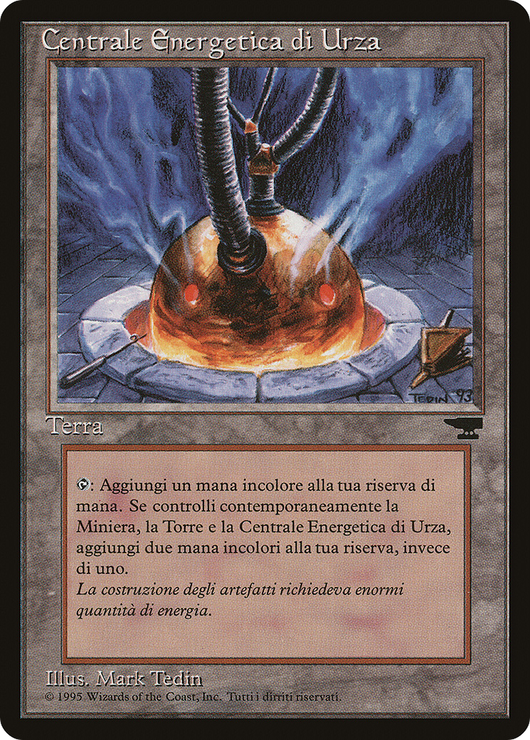Urza's Power Plant (RIN-180) - Rinascimento - Premium MTG Single from Wizards of the Coast - Just $0.41! Shop now at Game Crave Tournament Store