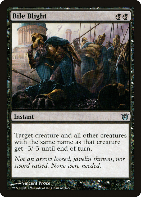 Bile Blight (BNG-061) - Born of the Gods Foil - Premium MTG Single from Wizards of the Coast - Just $0.11! Shop now at Game Crave Tournament Store