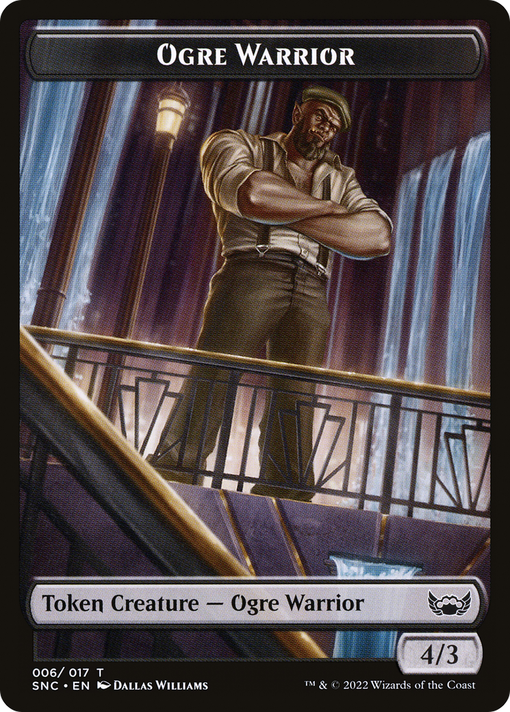 Ogre Warrior (TSNC-006) - Streets of New Capenna Tokens Foil - Premium MTG Single from Wizards of the Coast - Just $0! Shop now at Game Crave Tournament Store