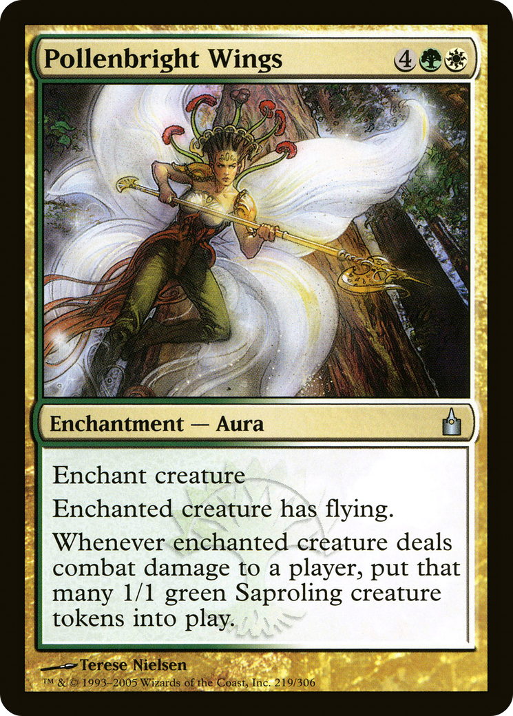 Pollenbright Wings (RAV-219) - Ravnica: City of Guilds - Premium MTG Single from Wizards of the Coast - Just $0.08! Shop now at Game Crave Tournament Store