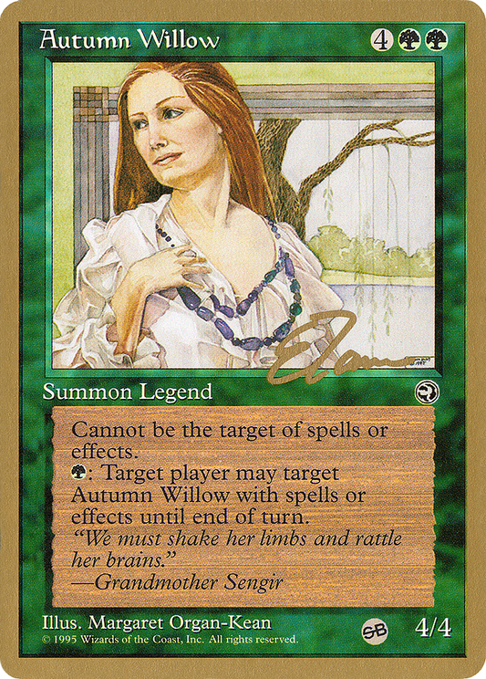 Autumn Willow (PTC-ET83SB) - Pro Tour Collector Set - Premium MTG Single from Wizards of the Coast - Just $0.11! Shop now at Game Crave Tournament Store