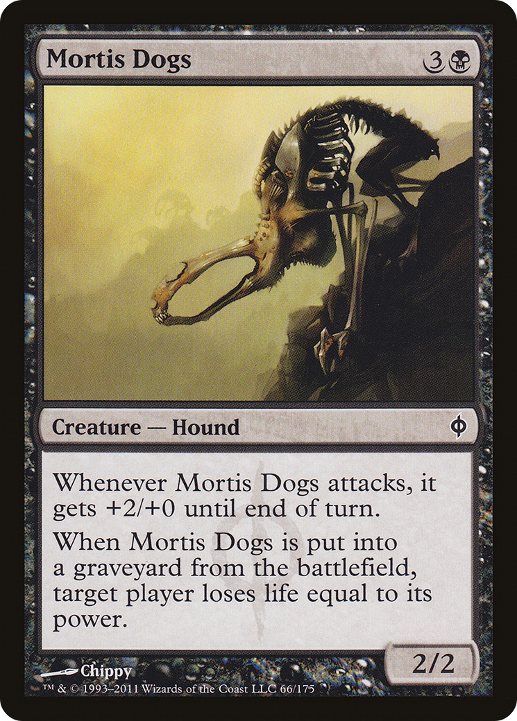 Mortis Dogs (NPH-066) - New Phyrexia - Premium MTG Single from Wizards of the Coast - Just $0.08! Shop now at Game Crave Tournament Store