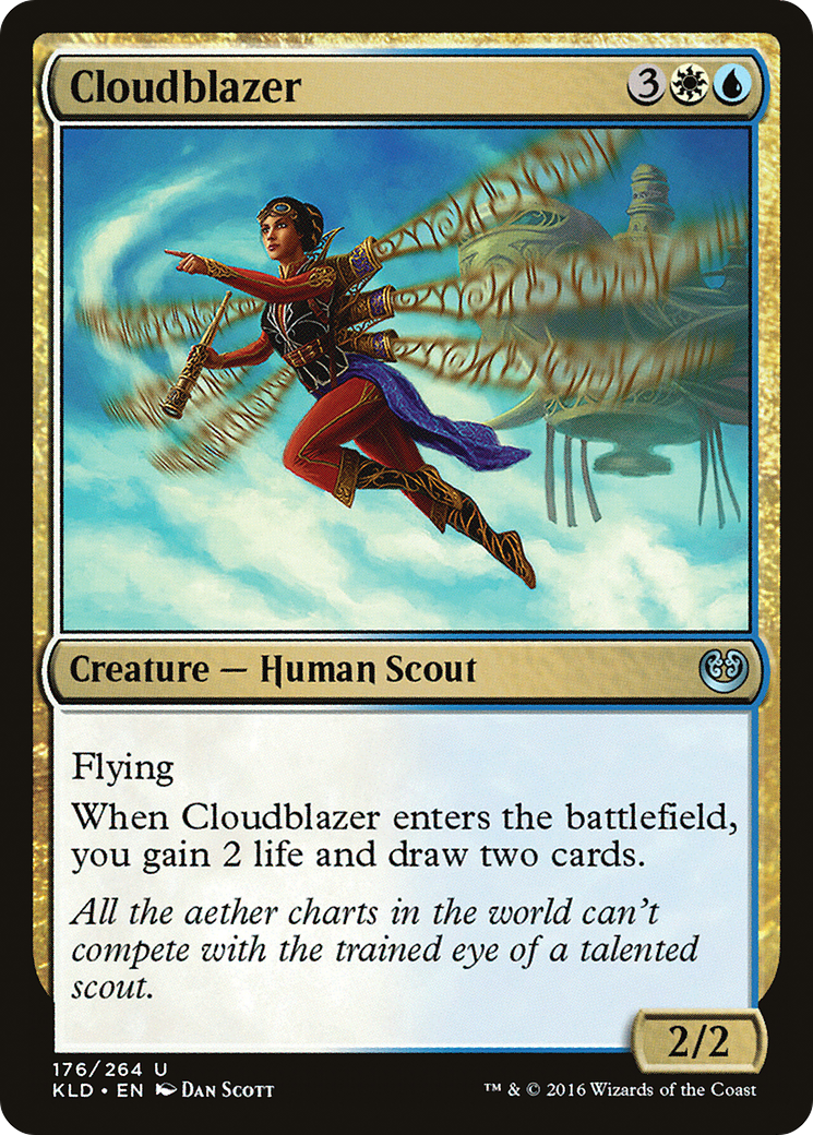Cloudblazer (KLD-176) - Kaladesh Foil - Premium MTG Single from Wizards of the Coast - Just $0.48! Shop now at Game Crave Tournament Store